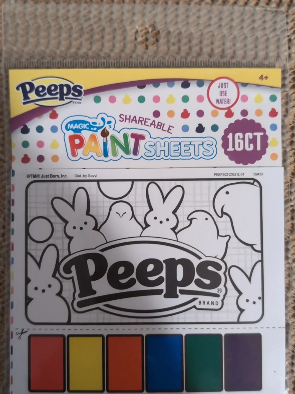 Magic Shareable Paint Sheets 16 Count New - Picture 2 of 3